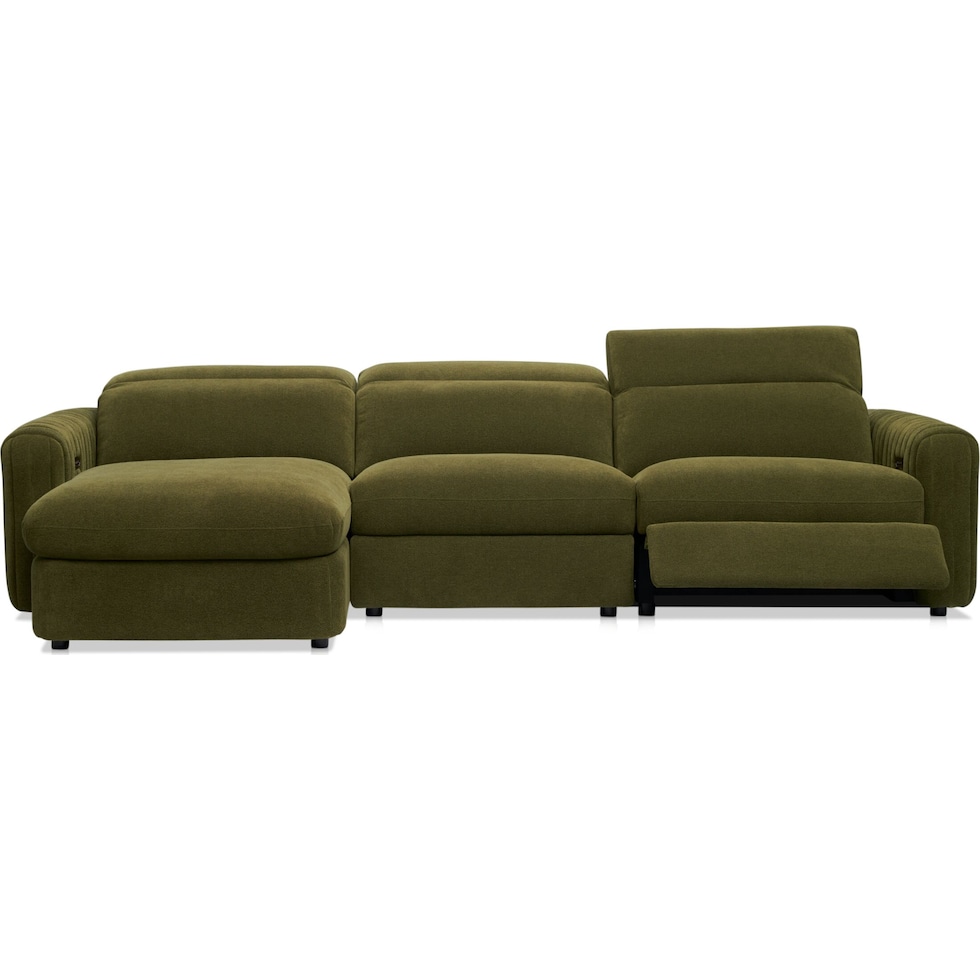 soho gray sectional   