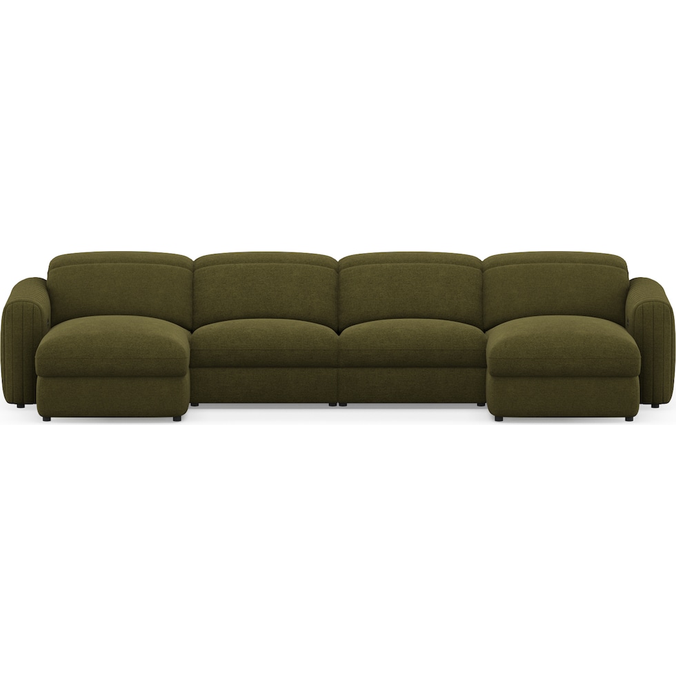 soho gray sectional   