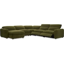 soho gray sectional   