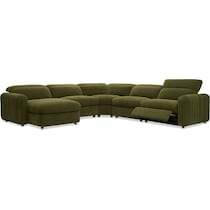 soho gray sectional   