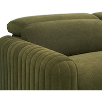 soho green sectional   