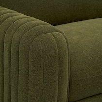 soho green sectional   