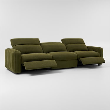 Soho Dual-Power Reclining 3-Piece Sofa