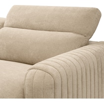 soho light brown sectional   