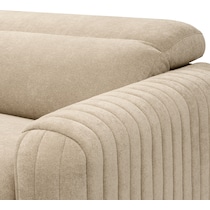 soho light brown sectional   