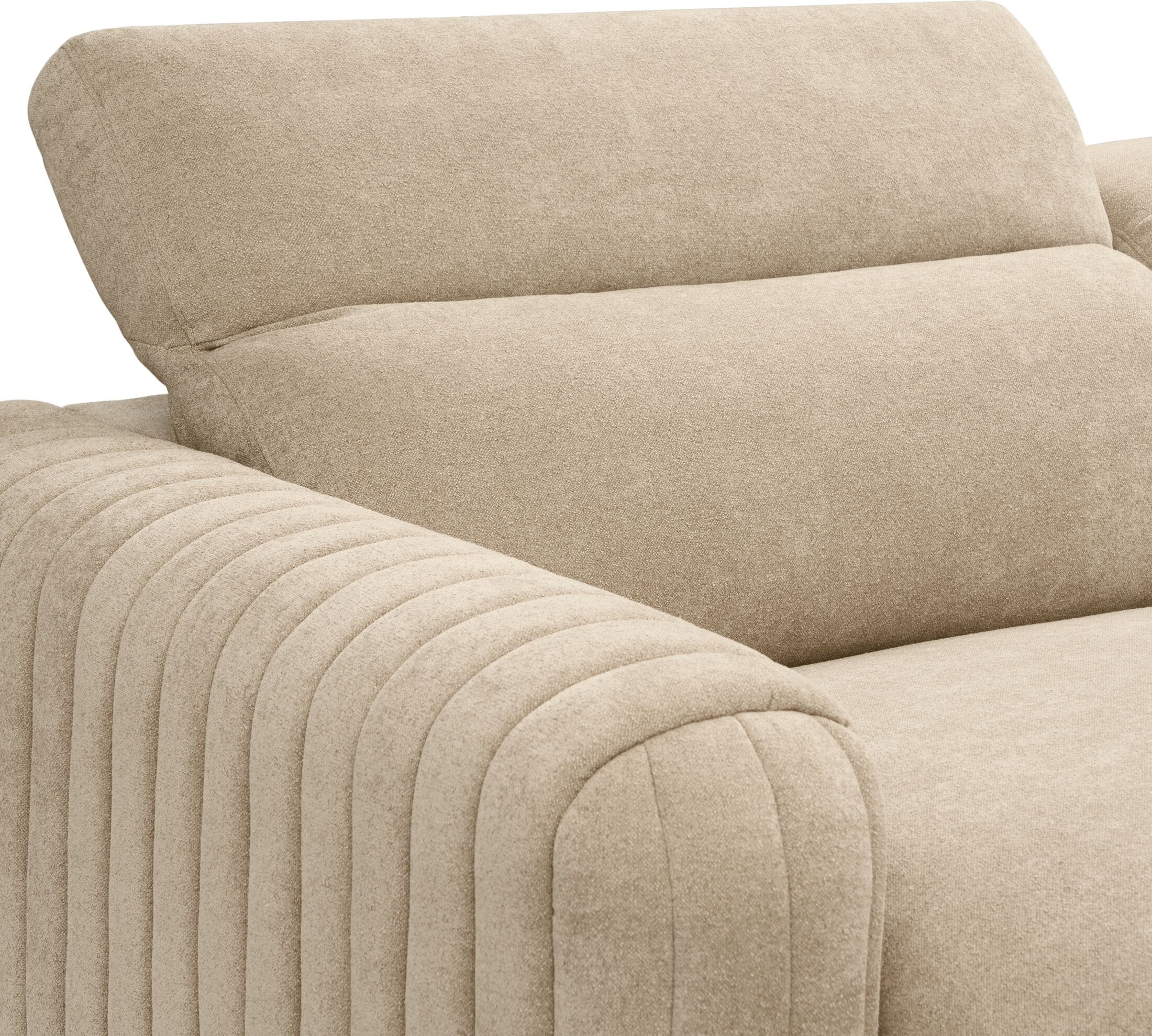 そふぃ Soho Dual-Power Reclining 5-Piece Sectional with Adjustable