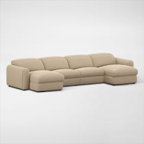 soho light brown sectional web   