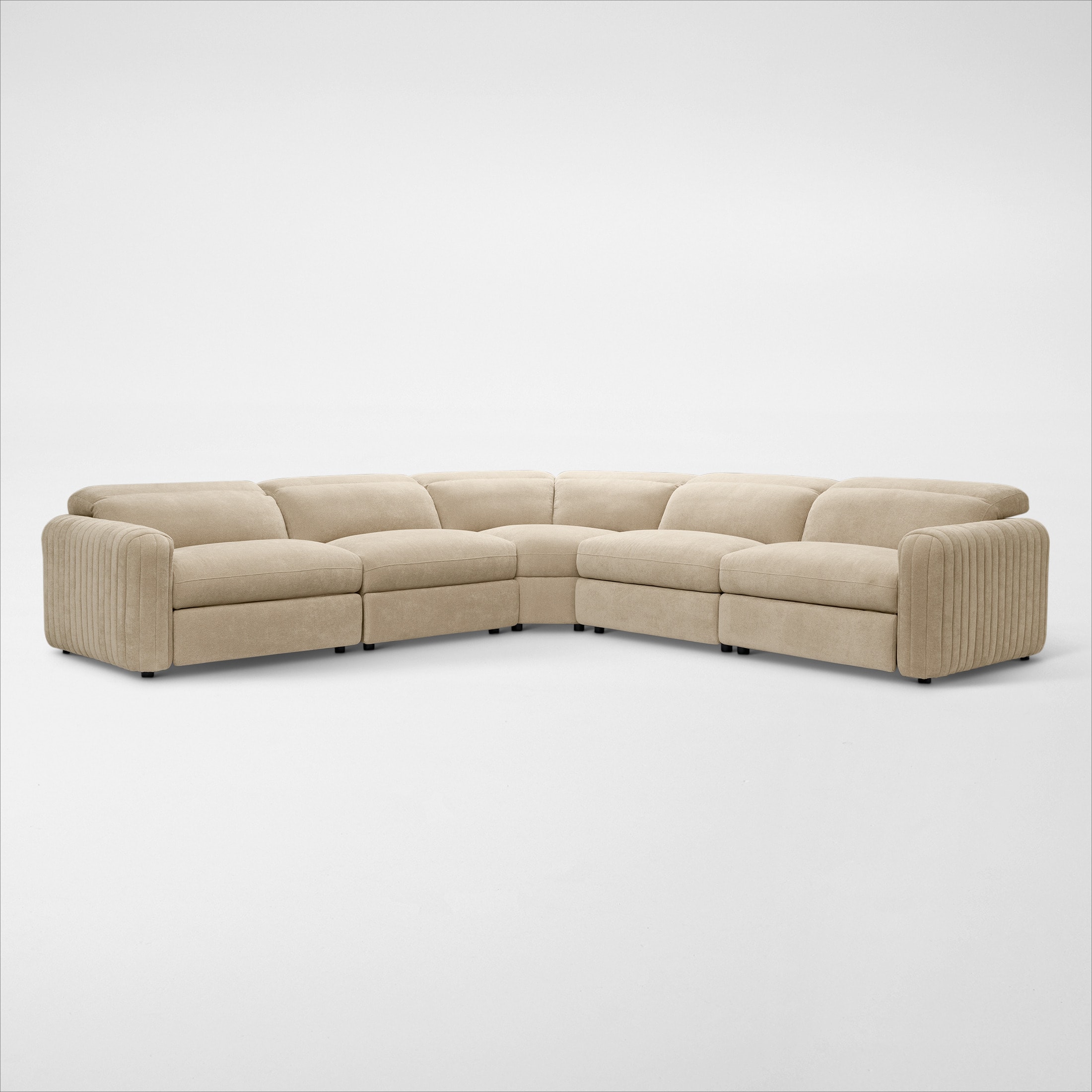 Soho Dual-Power Reclining 5-Piece Sectional | Value City Furniture