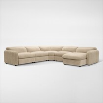 soho light brown sectional web   