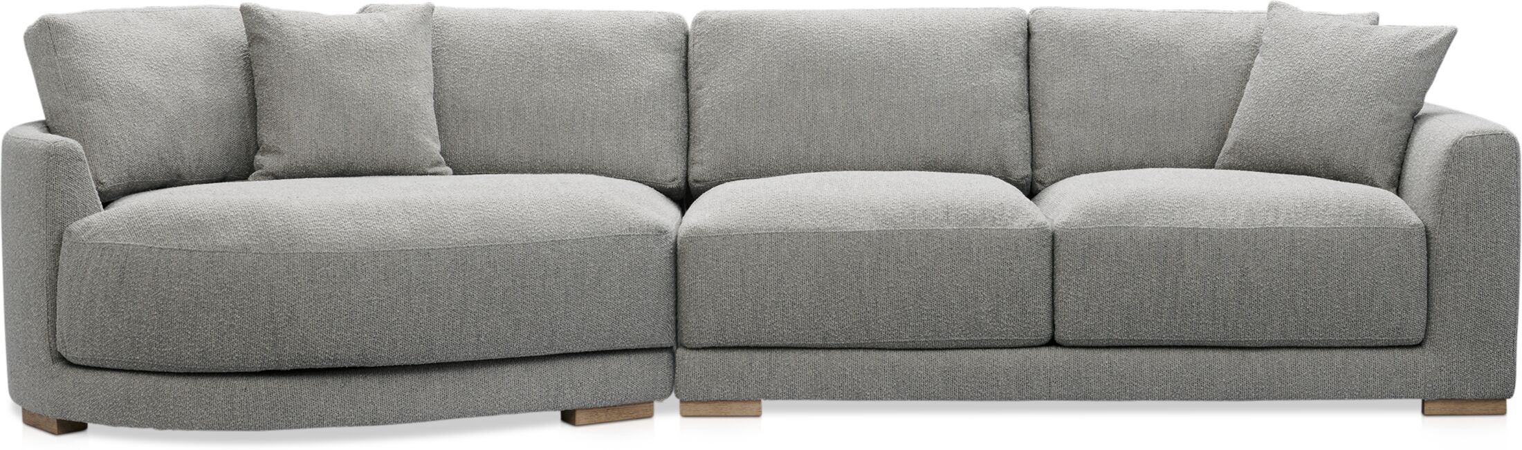 Solana 2-Piece Sectional with Cuddler