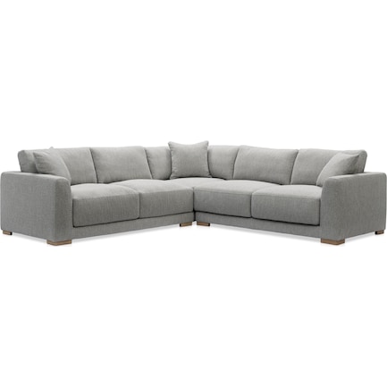 Solana 3-Piece Sectional - Gray