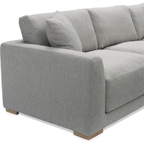 solana gray sectional   