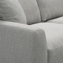 solana gray sectional   
