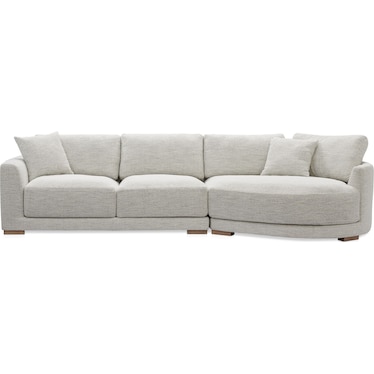 Solana 2-Piece Sectional with Cuddler