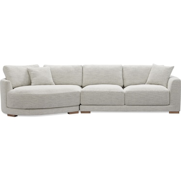 Solana 2-Piece Sectional with Cuddler