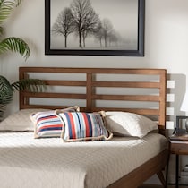 solange dark brown full headboard   