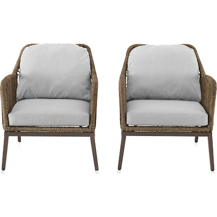 Solara Set of 2 Outdoor Chairs