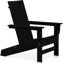 solstice outdoor black outdoor chair   