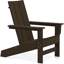 solstice outdoor dark brown outdoor chair   