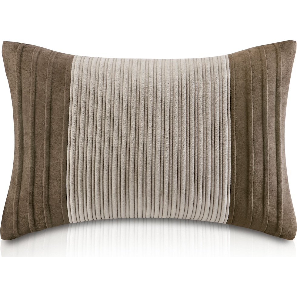 sonia light brown queen bedding set   