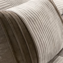 sonia light brown queen bedding set   