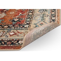 sonoma aqua celadon multicolor area rug  x    