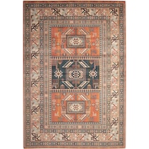 sonoma aqua copper aqua and copper area rug  x    