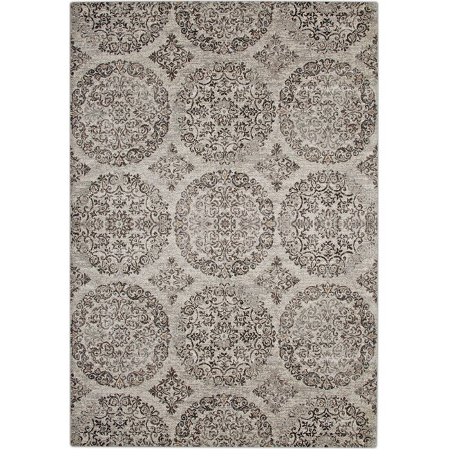 Rugs - Sonoma Area Rug - Beige and Brown