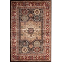 sonoma chocolate red chocolate and red area rug  x    