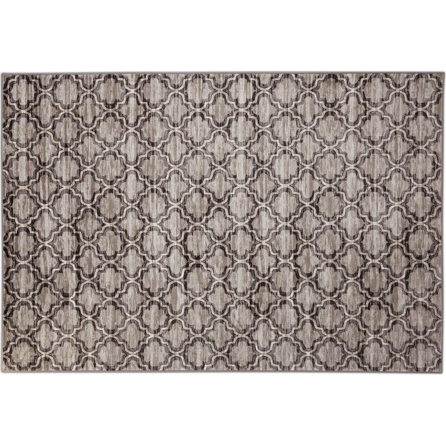 Rugs - Sonoma Area Rug - Gray and Black