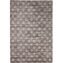 sonoma gray black gray area rug  x    