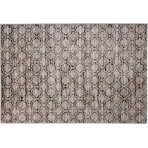 sonoma gray black gray area rug  x    