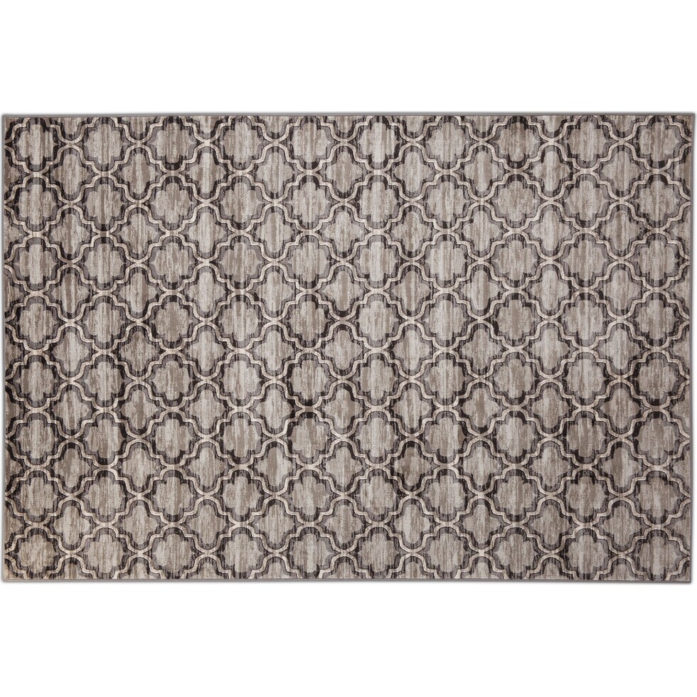 sonoma gray black gray area rug  x    