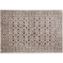 sonoma gray natural natural and gray area rug  x    