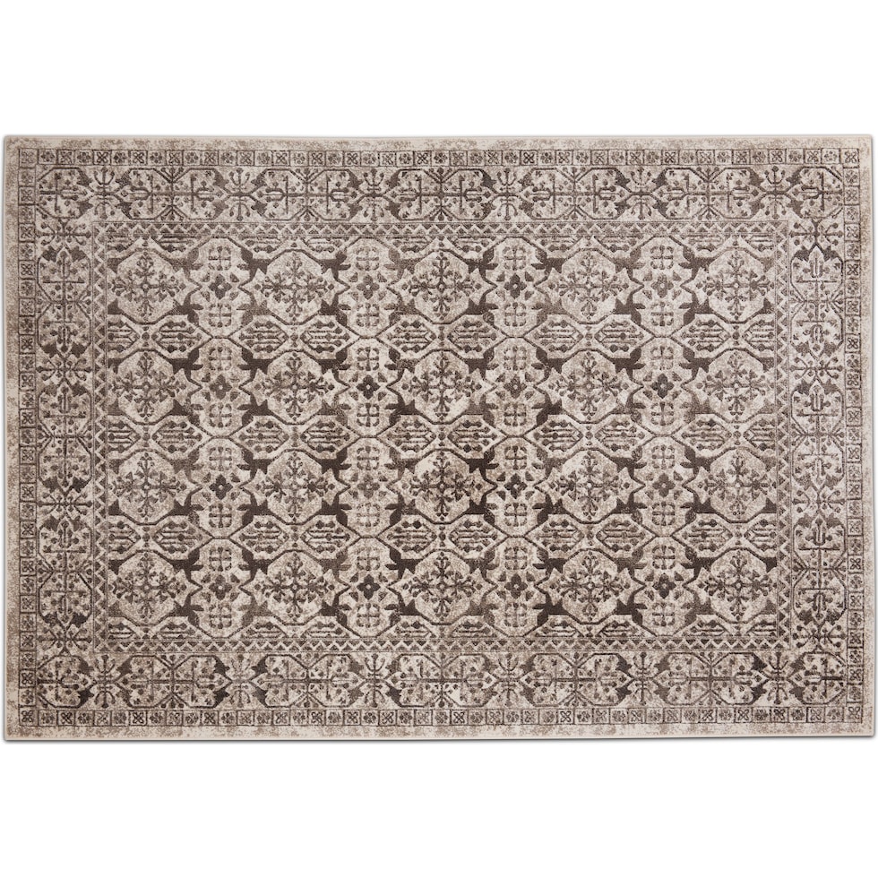 sonoma gray natural natural and gray area rug  x    