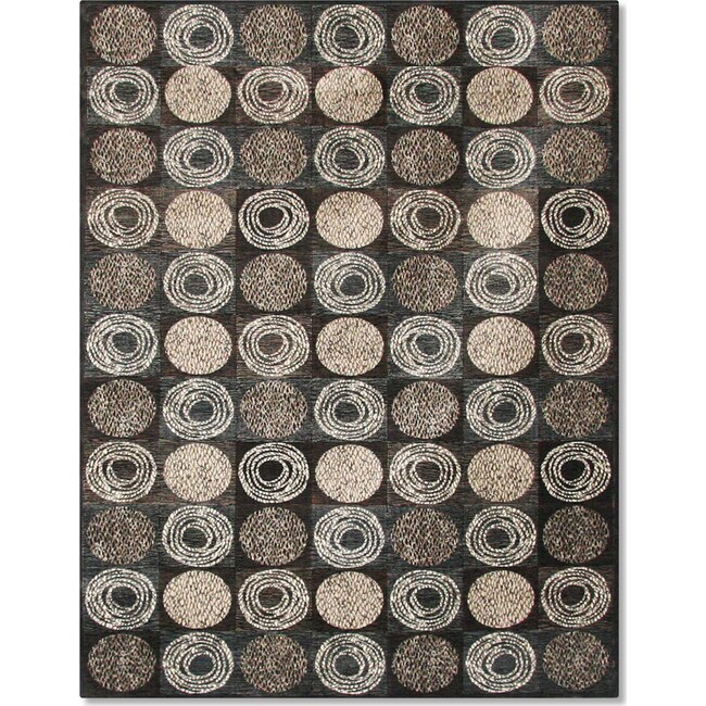 Rugs - Sonoma Laurel Area Rug - Gray and Ivory