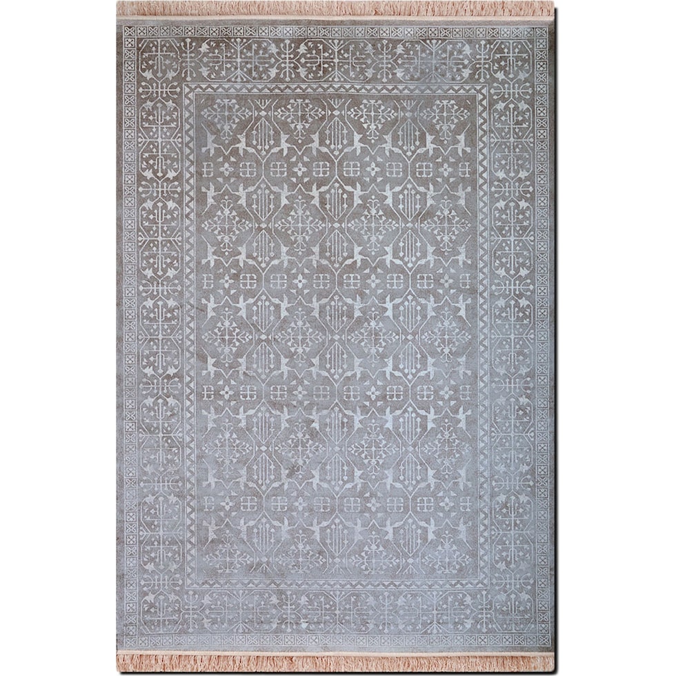 sonoma silver iii silver area rug  x    