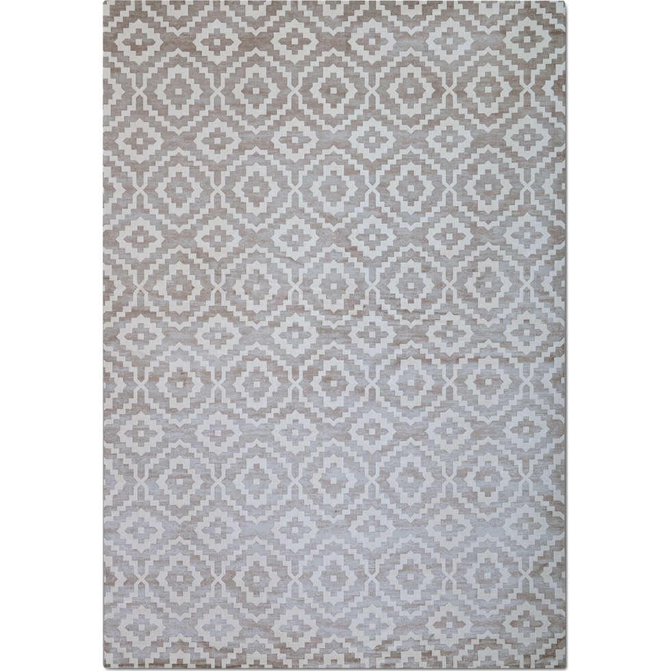 sonoma silver silver area rug  x    