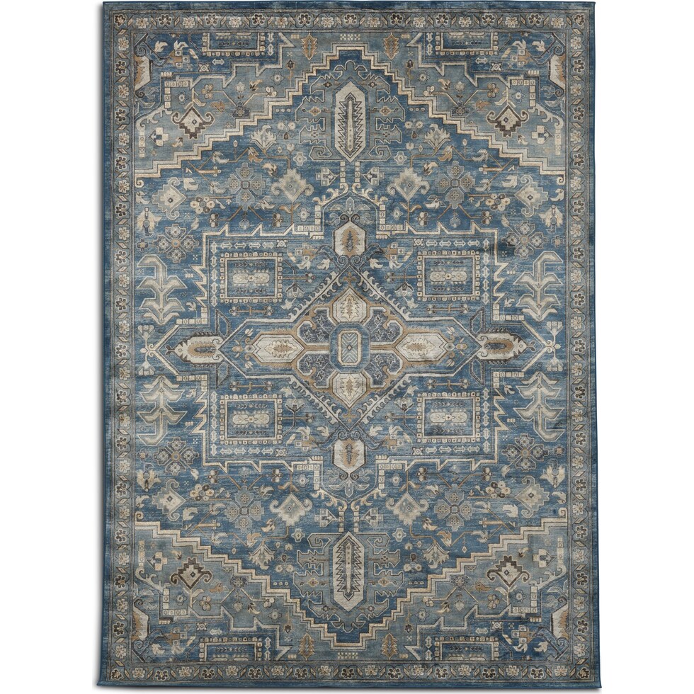 sonoma blue area rug ' x '   