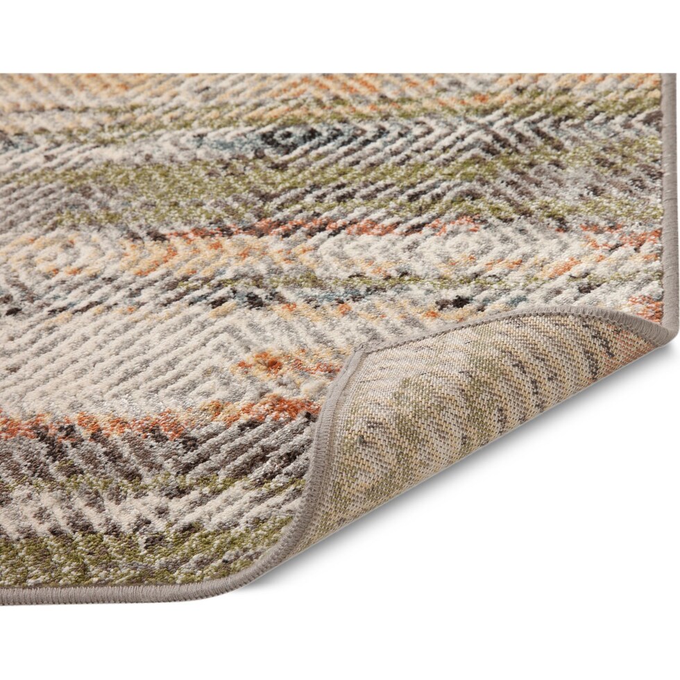 sonoma multicolor area rug  x    