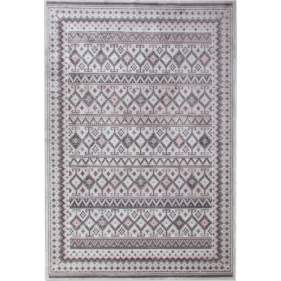 sonoma pink area rug  x    