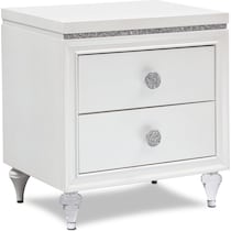 sophia youth white nightstand   