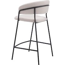 sora white counter height stool   