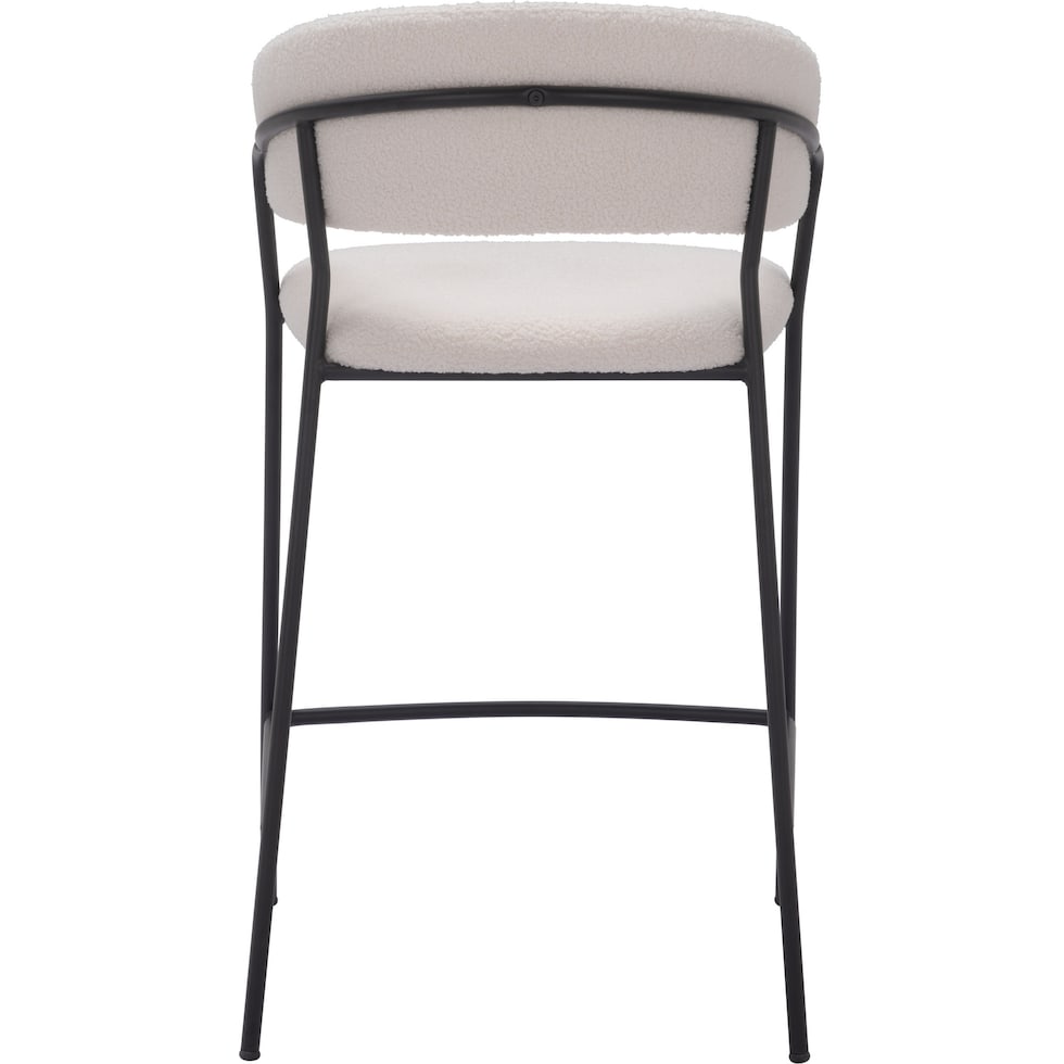 sora white counter height stool   