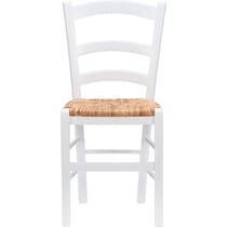 soren white chair   