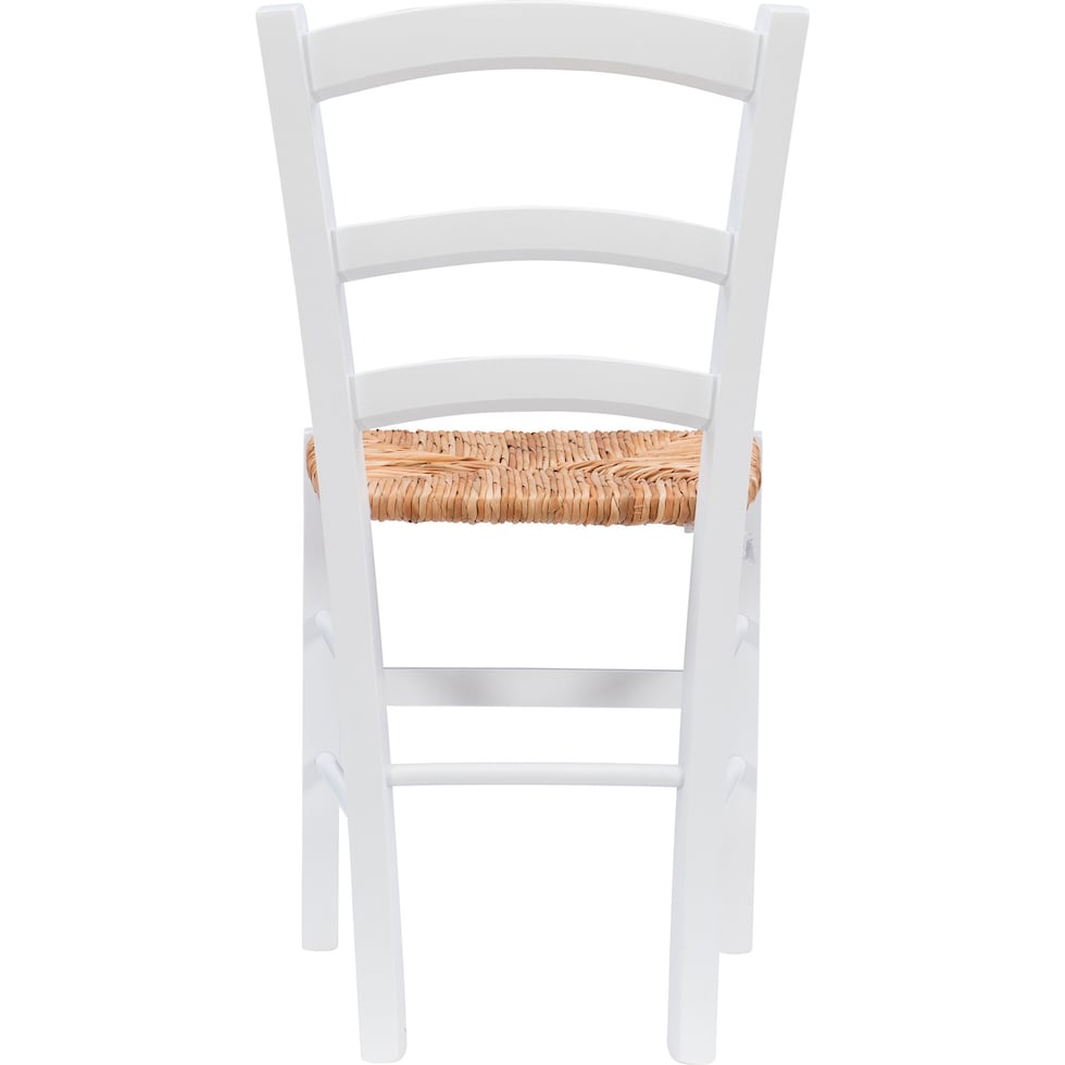 soren white chair   