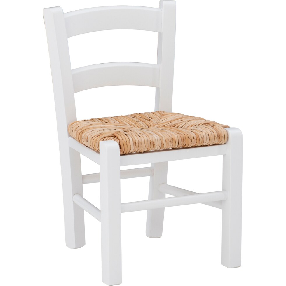 soren white youth chair   