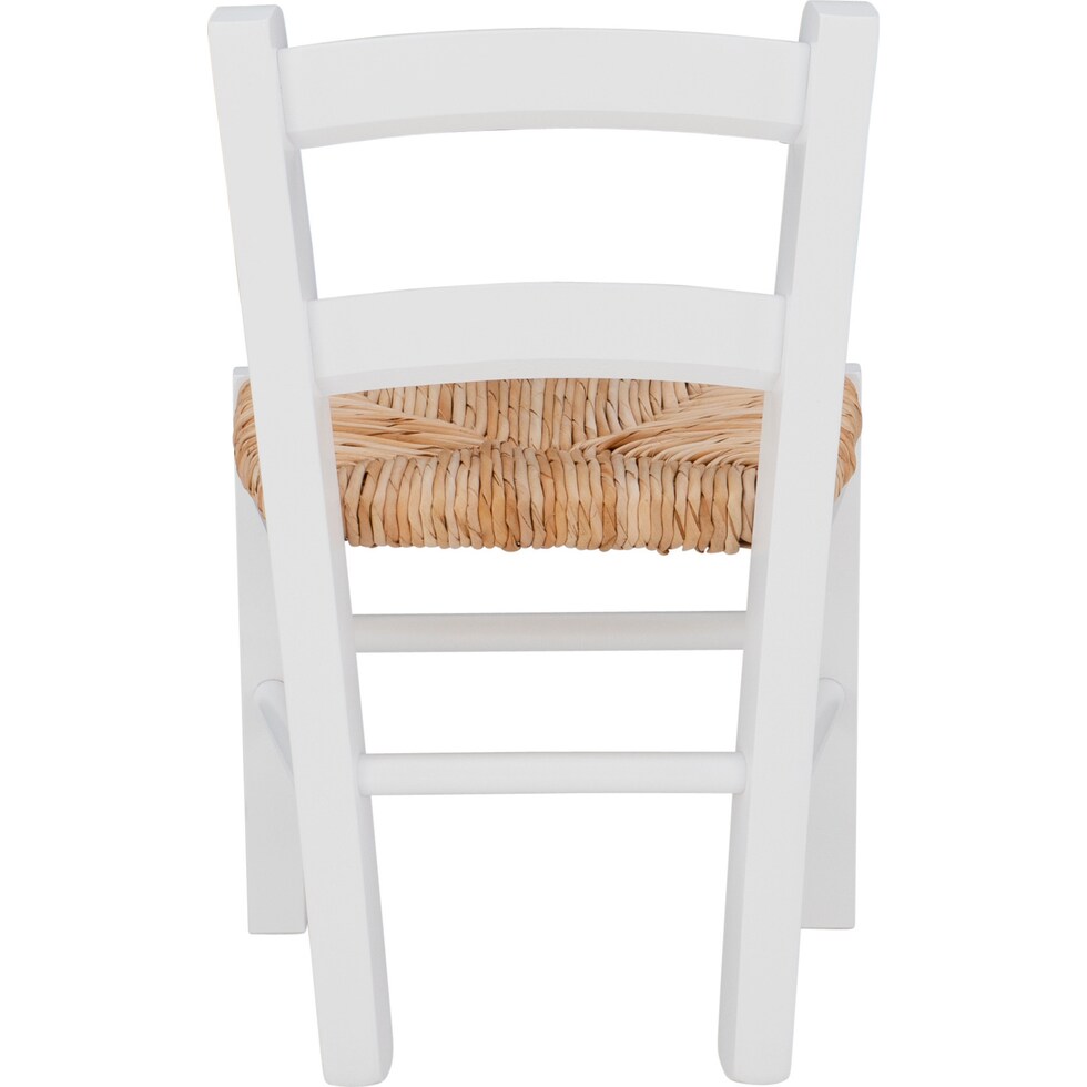 soren white youth chair   
