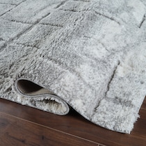 soryn gray area rug  x    