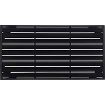 south hampton black outdoor coffee table   